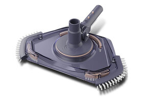 Poolstyle bodemzuiger met zijborstels