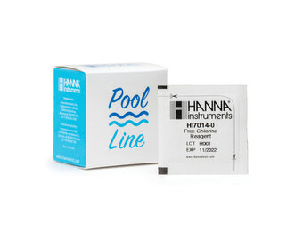Pool Line Reagentia voor vrij chloor LR, 0,00 tot 2,50 mg/l