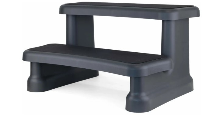 Weau spa trap antislip - grijs