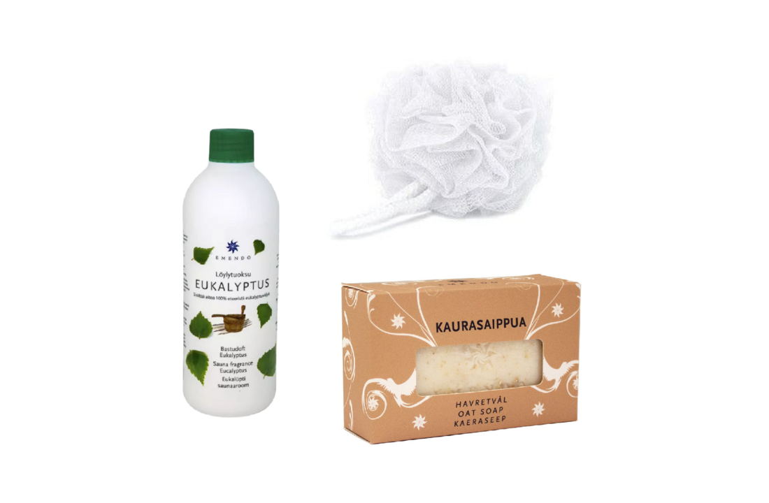 Emendo sauna set Eucalyptus
