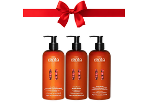 Rento Bessen Verzorgingsset – Volume Shampoo, Conditioner & Body Wash