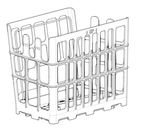 Dolphin ombouwkit naar filterzak voor Wave 90i inclusief houder