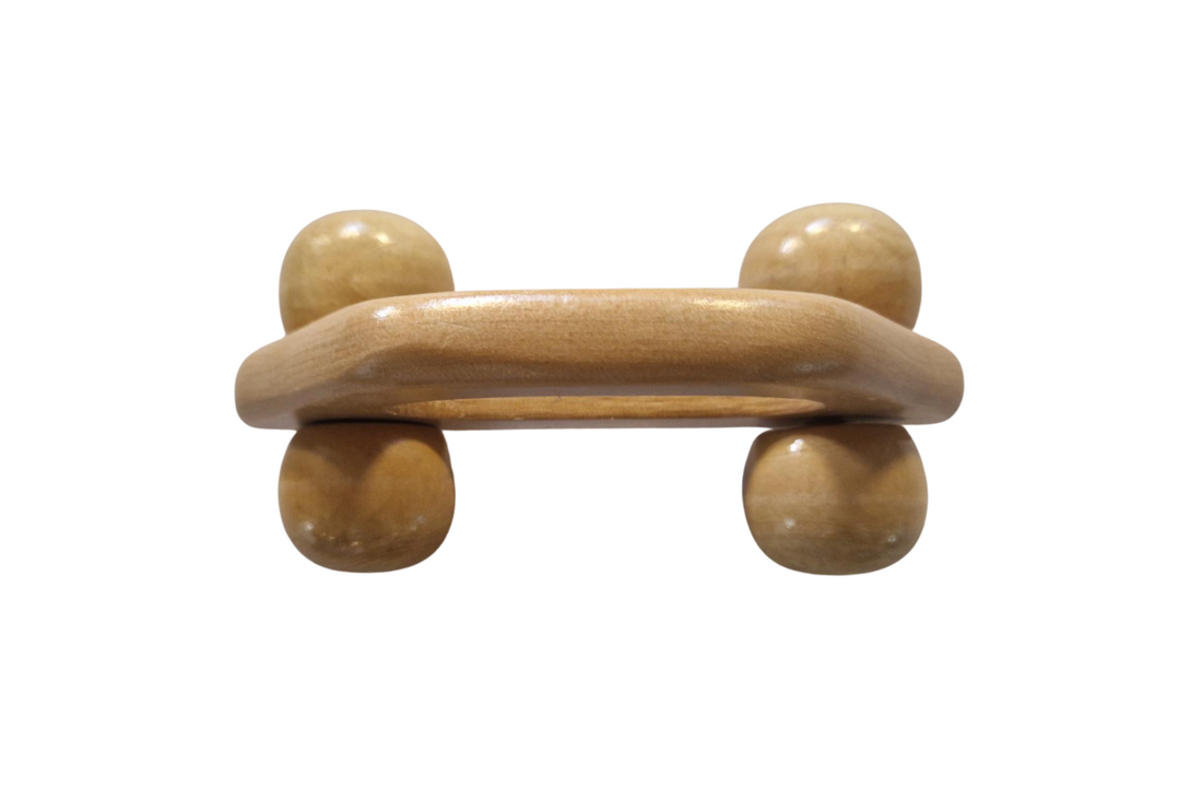 Massagerol Auto - houten massageroller