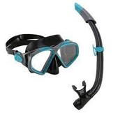 Aqua Lung Sports Hawkeye Travel Set zwart / turkoise