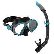 Aqua Lung Sports Hawkeye Travel Set zwart / turkoise