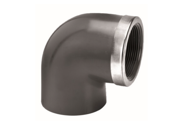 VDL PVC knie binnendraad met ring 50x1.1/2