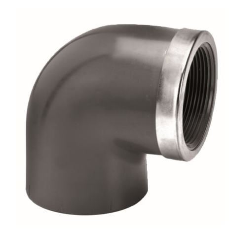 VDL PVC knie binnendraad met ring 50x1.1/2