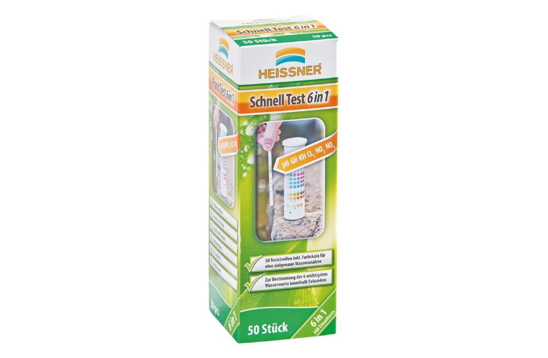 Heissner vijver testset 6-1 (50 teststrips)