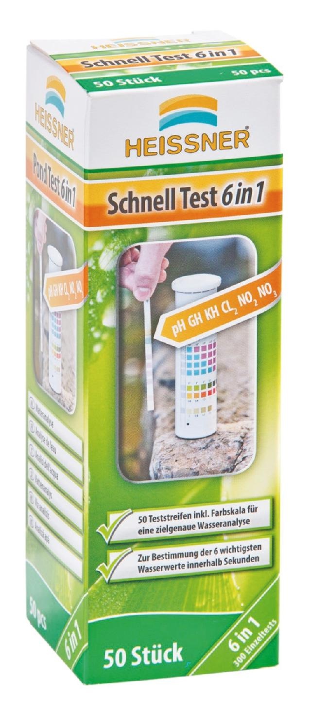 Heissner vijver testset 6-1 (50 teststrips)