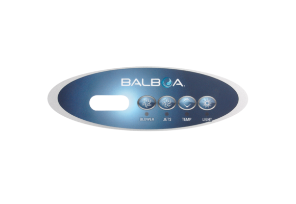 Balboa VL240 Overlay 4 Button (1p + air)