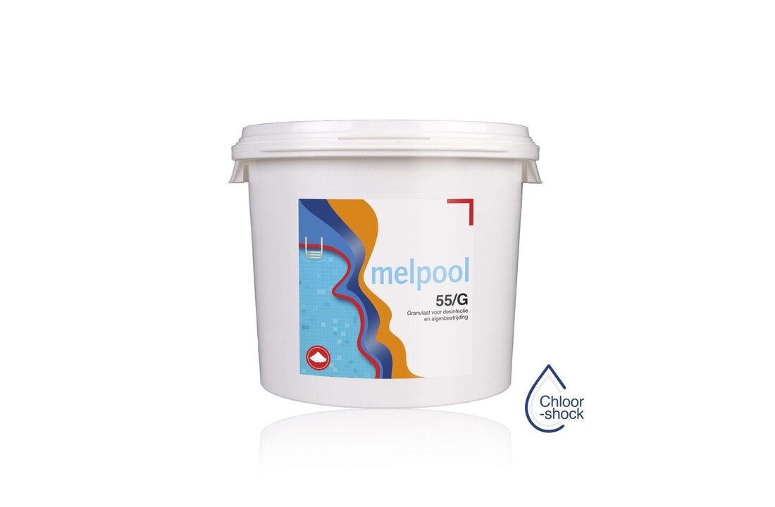 Melpool Chloorgranulaat 55 chloorshock 5 kg