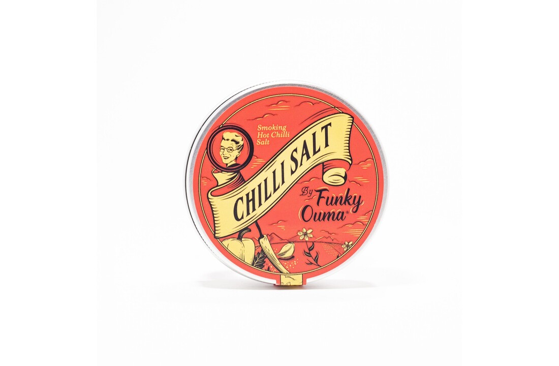 Chili Salt Barbecue Zout Rub blik – 280 gr of 90 gr