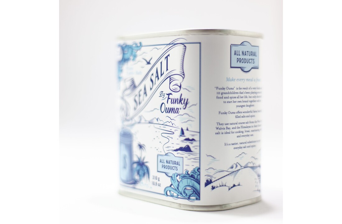 Sea Salt Zeezout Barbecue Rub Blik - 310 gr