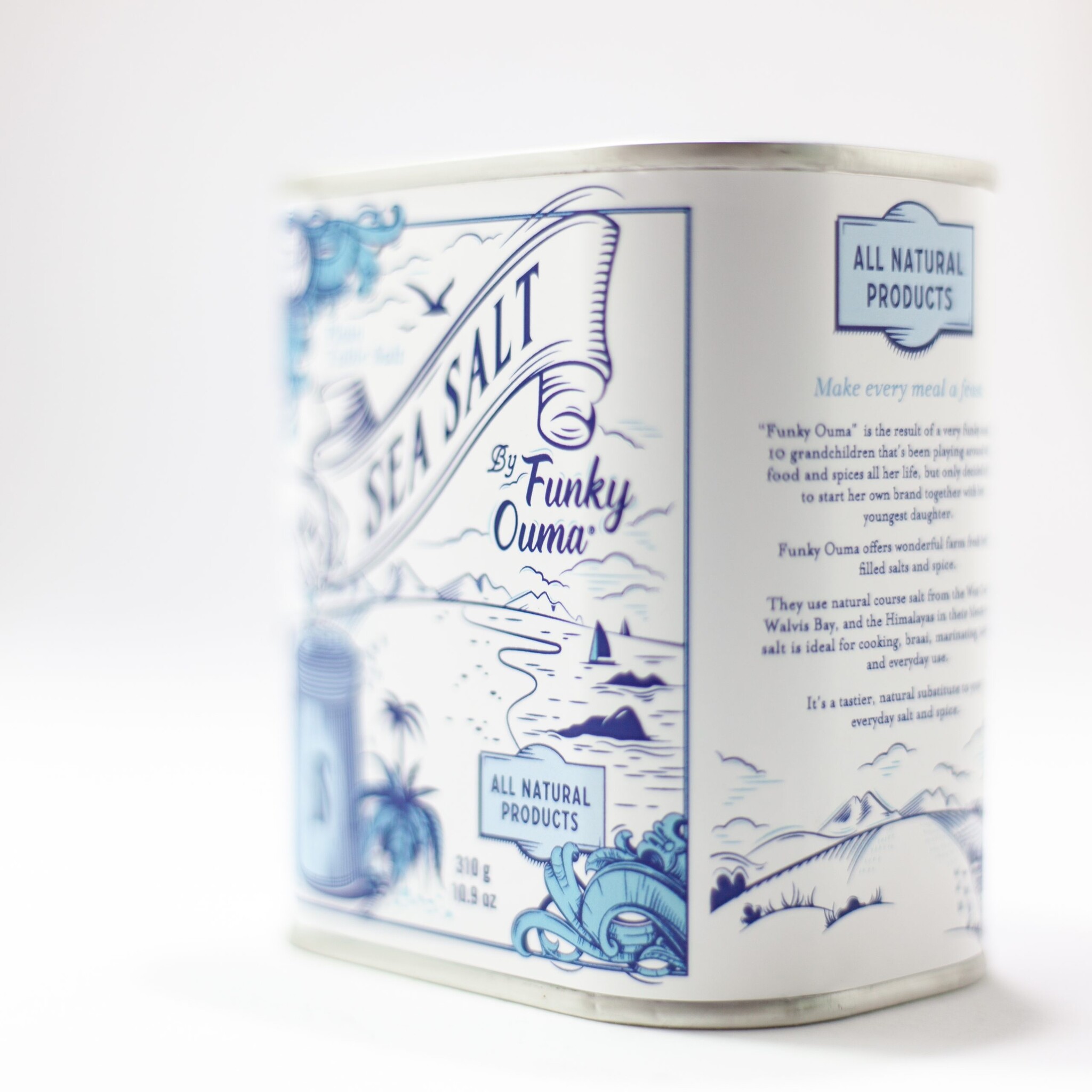 Sea Salt Zeezout Barbecue Rub Blik - 310 gr