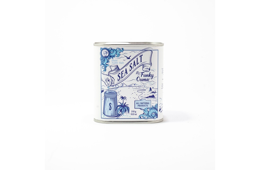 Sea Salt Zeezout Barbecue Rub Blik - 310 gr