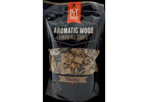 Pitmaster Aromatic Wood -Smoking Chips - Whisky 350 gr