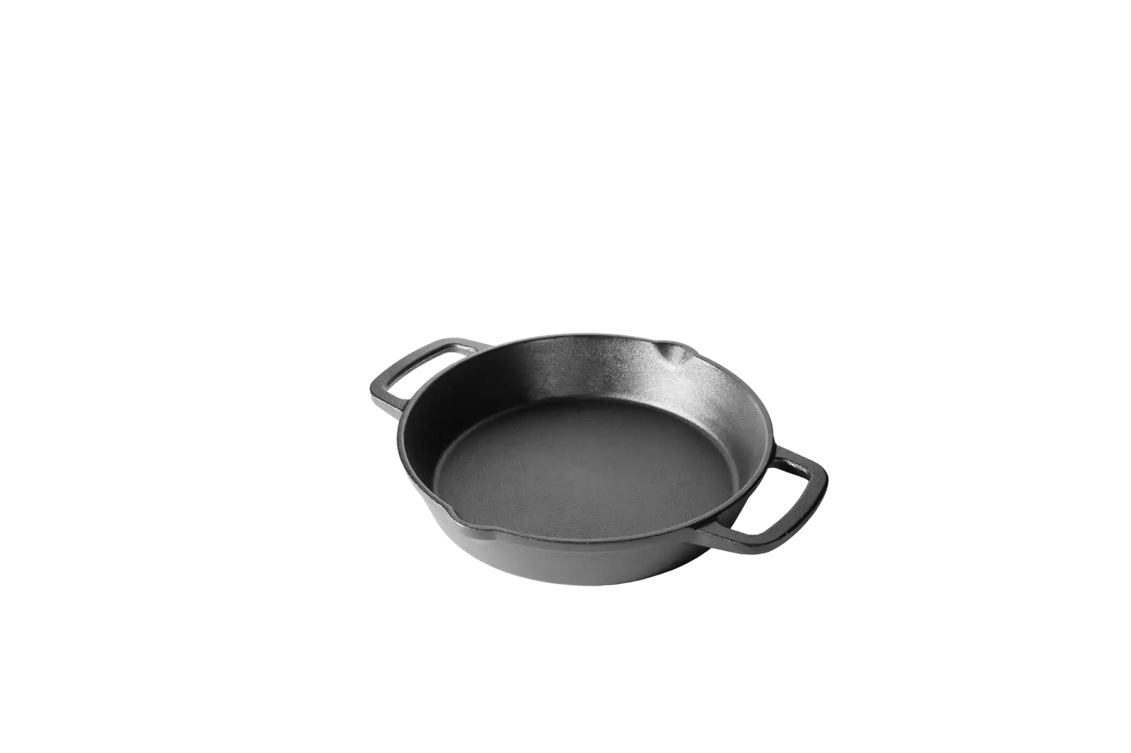The Windmill gietijzeren skillet 2 handvaten S
