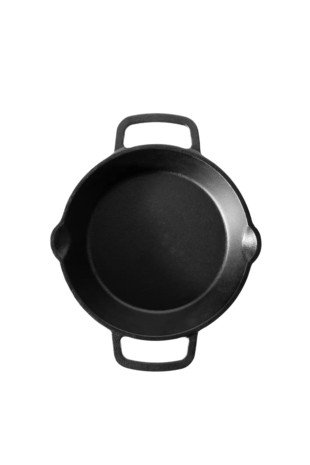 The Windmill gietijzeren skillet 2 handvaten S