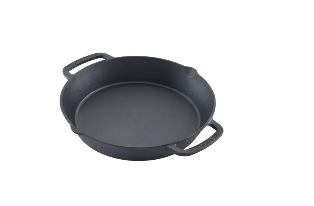 The Windmill gietijzeren skillet 2 handvaten XL