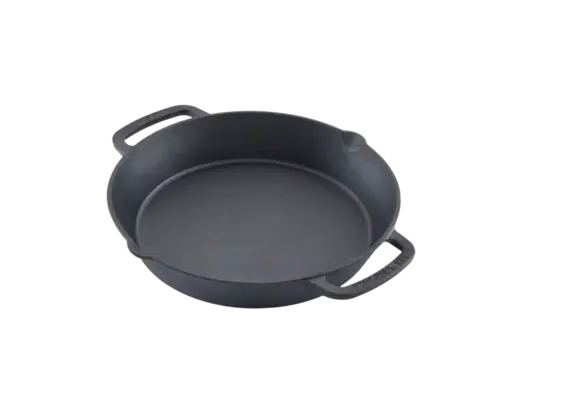 The Windmill gietijzeren skillet 2 handvaten XL