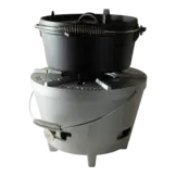 The Windmill gietijzeren Dutch Oven 4,5qt