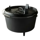 The Windmill gietijzeren Dutch Oven 9qt