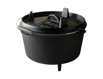The Windmill gietijzeren Dutch Oven 9qt