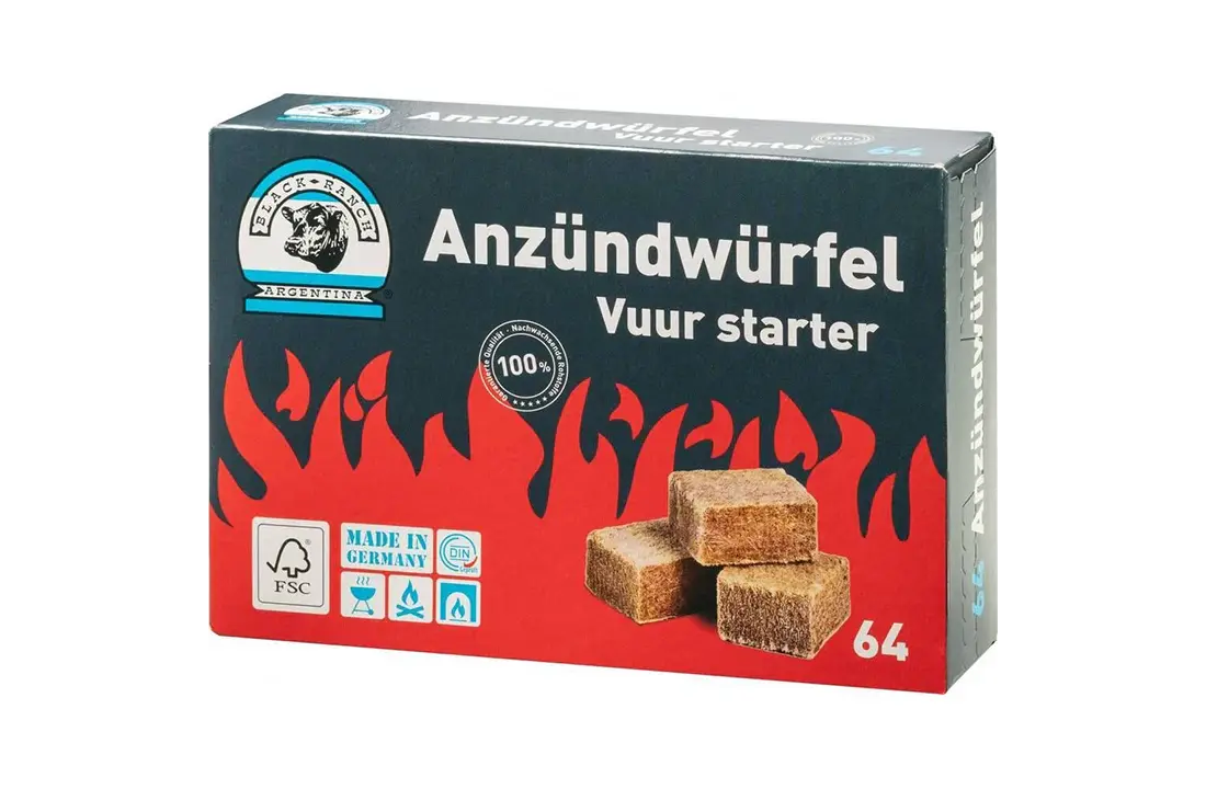 Black Ranch Aanmaakblokjes Bruin 64 stuks