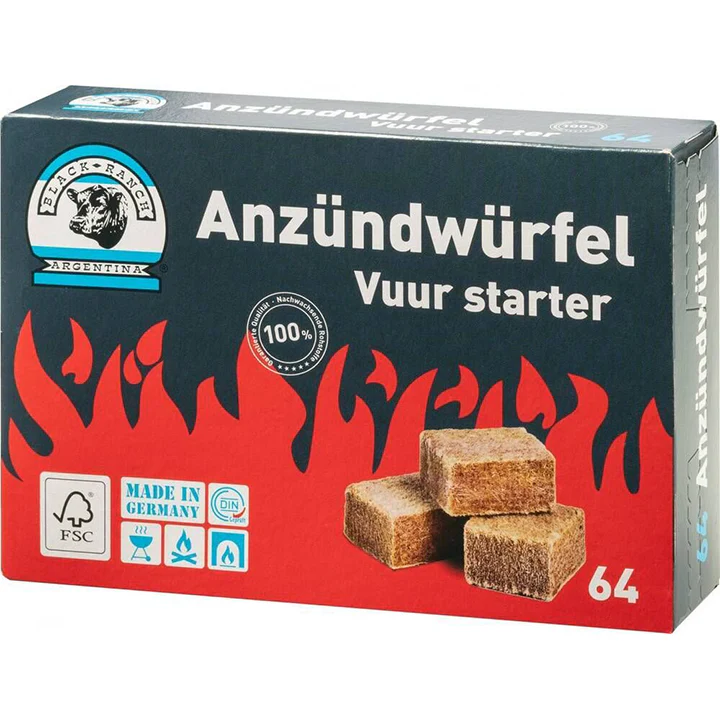 Black Ranch Aanmaakblokjes Bruin 64 stuks