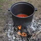 Gietijzer Jachtketel - Kookpot Outdoor - Kamperen - Camping
