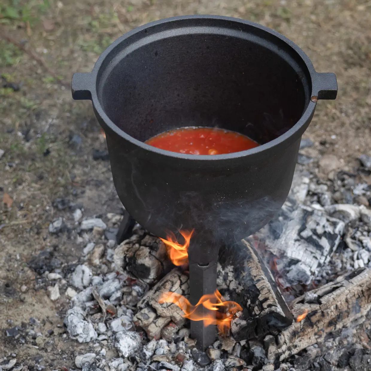 Gietijzer Jachtketel - Kookpot Outdoor - Kamperen - Camping