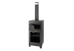 Fancy Flames Terraskachel + pizzaoven zwart