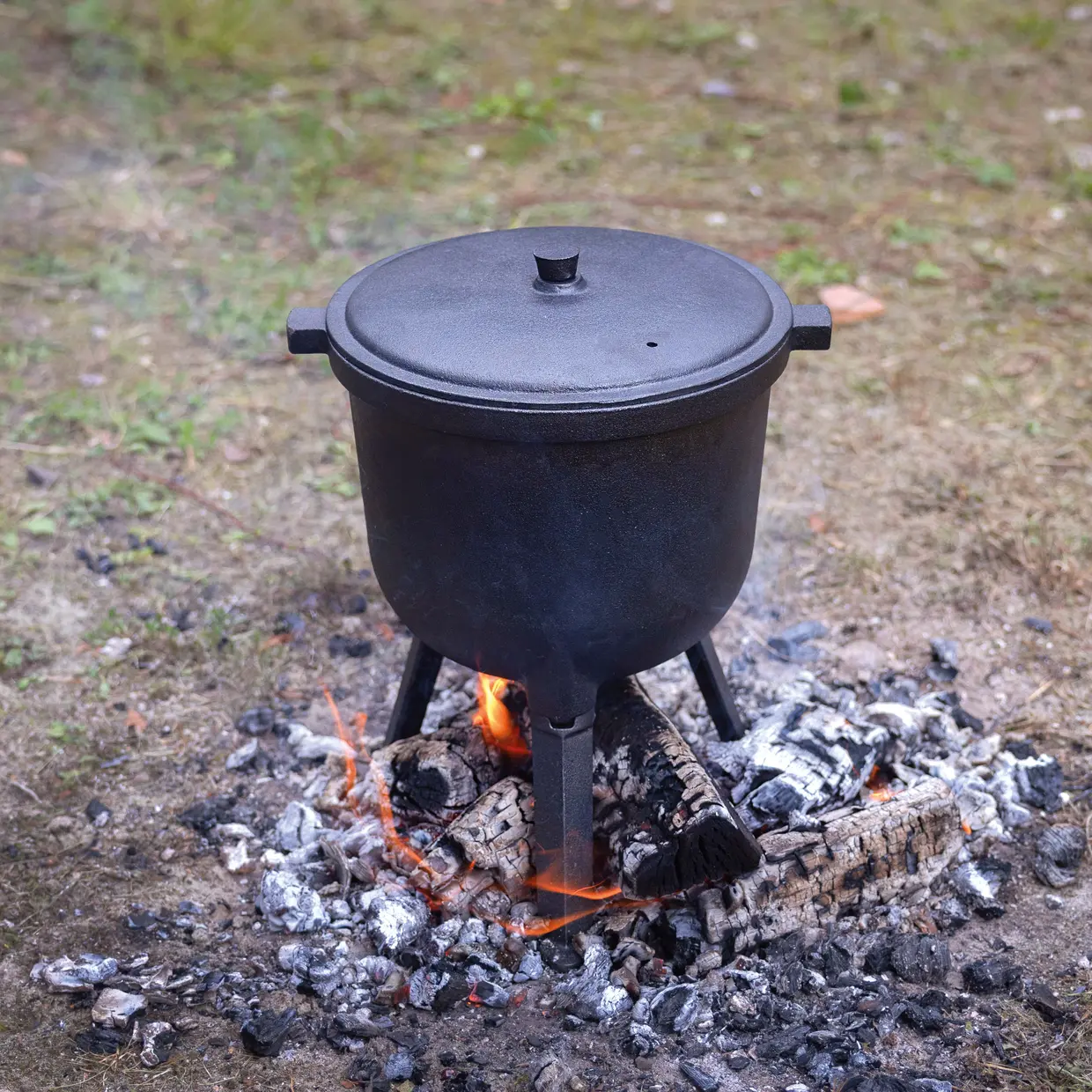 Gietijzer Jachtketel - Kookpot Outdoor - Kamperen - Camping