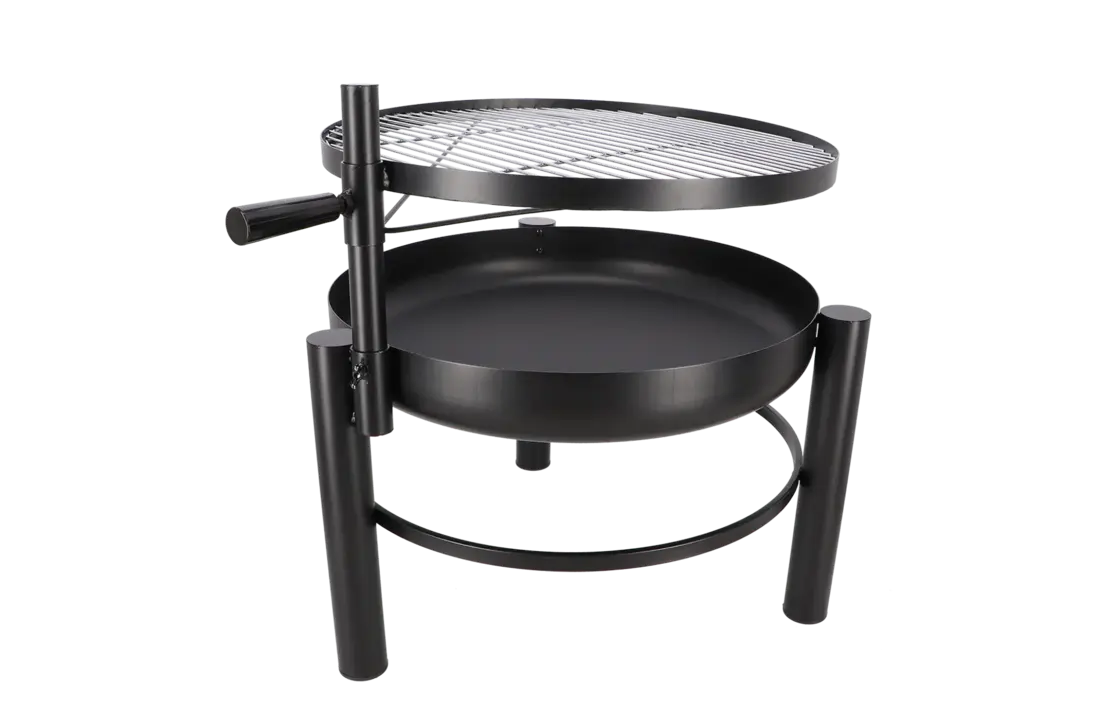 Vuurschaal met barbecue rooster