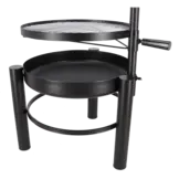 Vuurschaal met barbecue rooster