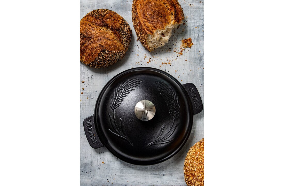 The Windmill gietijzeren broodbakbol