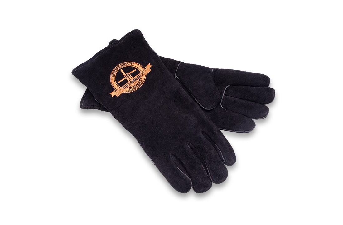 The Windmill leren bbq handschoenen
