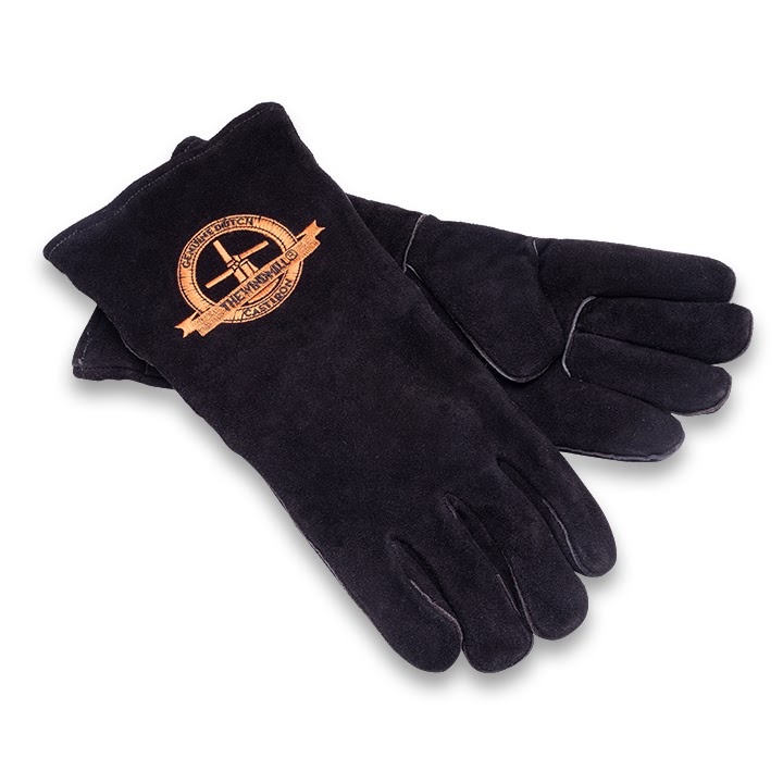 The Windmill leren bbq handschoenen
