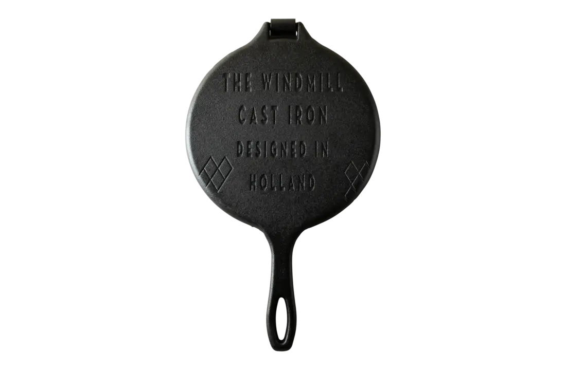 The Windmill gietijzeren stroopwafelmaker