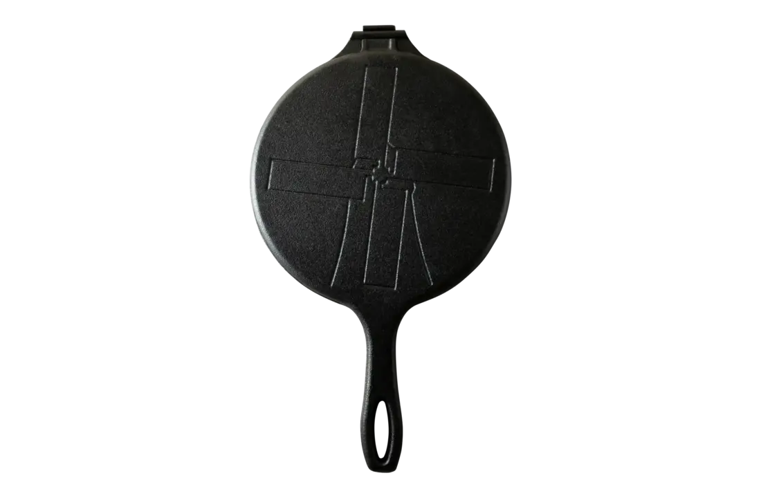 The Windmill gietijzeren stroopwafelmaker