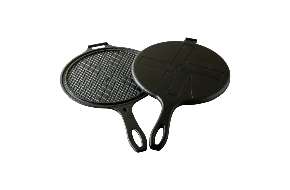 The Windmill gietijzeren stroopwafelmaker