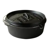 The Windmill gietijzeren Dutch Oven 6qt - zonder pootjes
