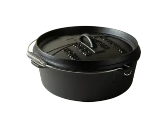 The Windmill gietijzeren Dutch Oven 6qt - zonder pootjes
