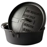 The Windmill gietijzeren Dutch Oven 6qt - zonder pootjes