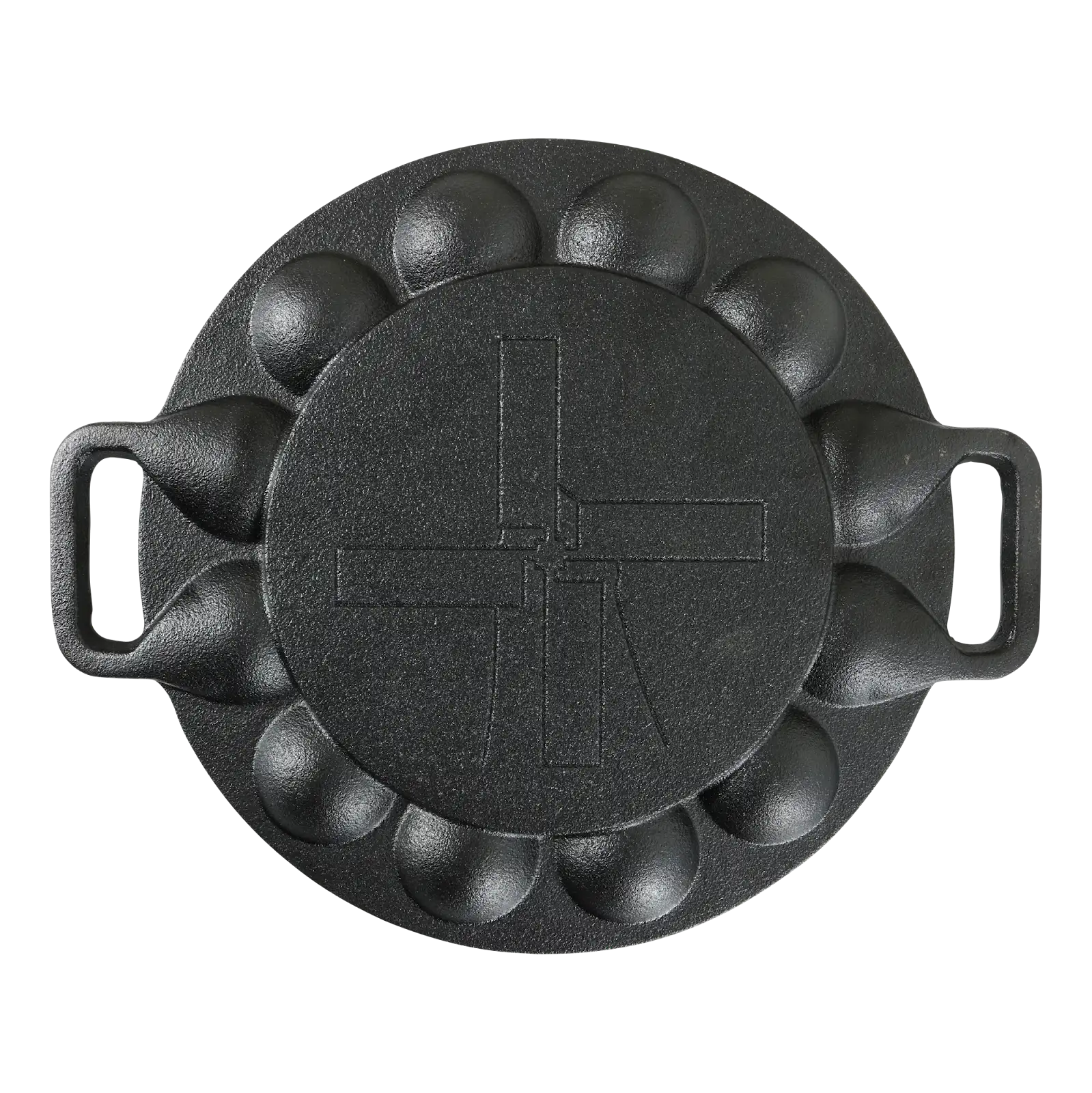 The Windmill gietijzeren poffertjespan