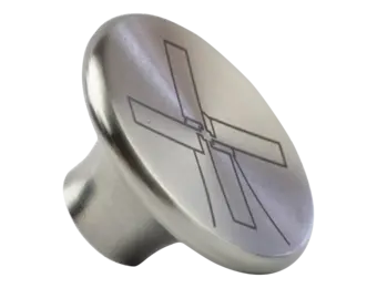 The Windmill dekselknop rvs - L