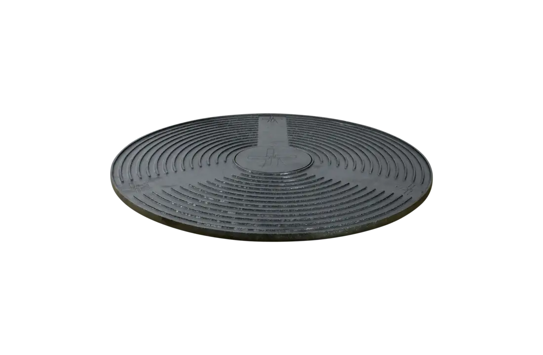 The Windmill gietijzeren plancha