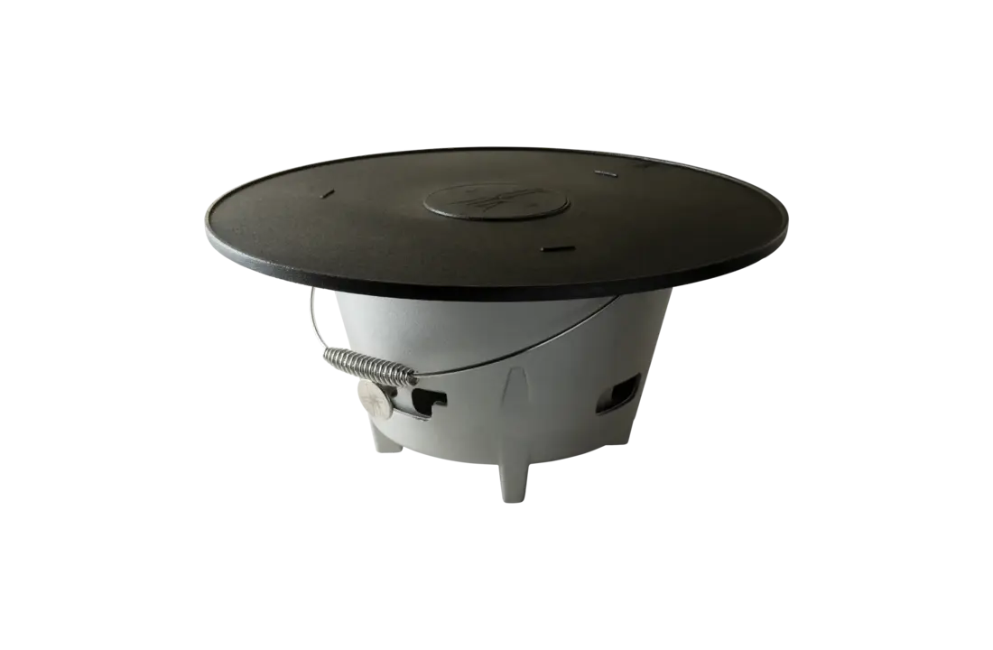 The Windmill gietijzeren plancha