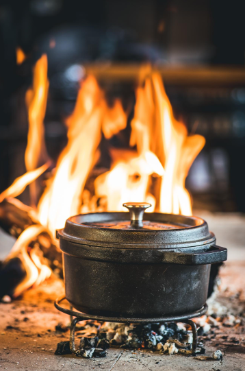 The Windmill dekselknop rvs - L