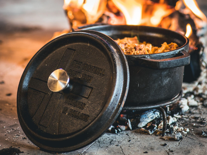 The Windmill dekselknop rvs - S